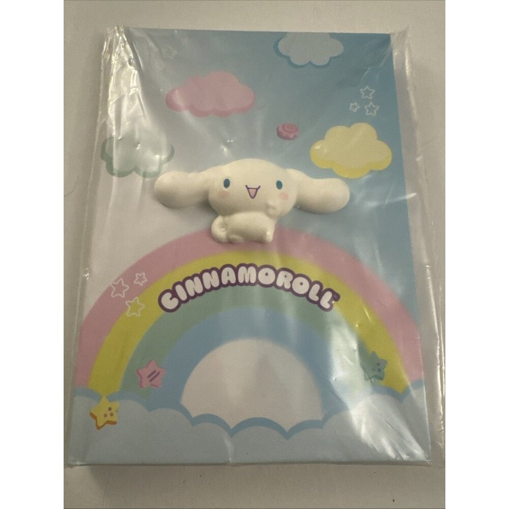 Sanrio Cinnamoroll Character Squishy Notepad Notebook Journal 60 Sheets D23